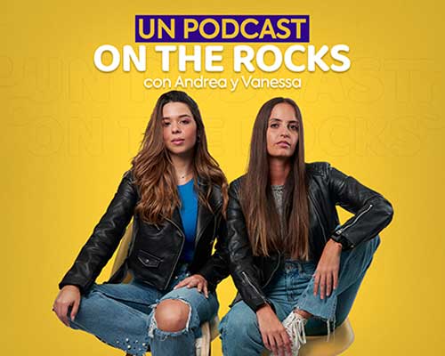 Un podcast on the rocks